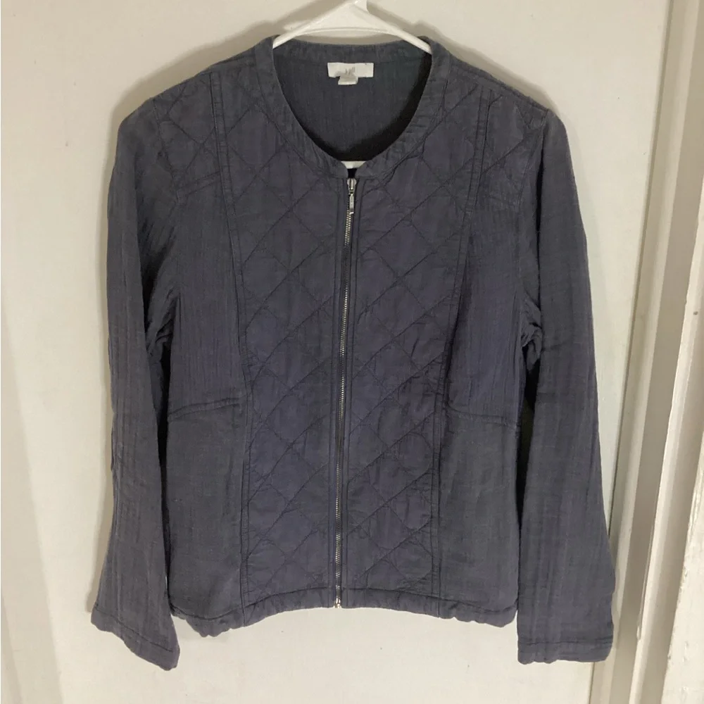 J. Jill women’s quilted lightweight jacket size XS - Picture 1 of 4